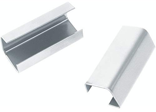 10 x SCHNEEFANGGITTER BINDEELEMENT Verbinder Verbindungsmuffe (Verzinkt)