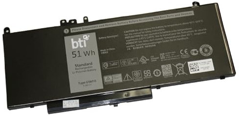 BTI G5M10 Battery/Battery – Additional Laptop Components (Battery/Battery, LED, Dell Latitude E5450, E5550)