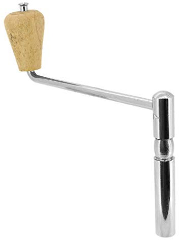 Minott Ersatzschlüssel 4mm Kurbel -/ Großuhrschlüssel vierkant Messing silbern