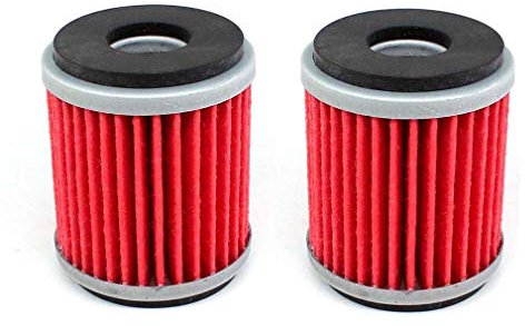 AISEN 2x Ölfilter für WR125 R 2009-2015 / WR125X WR 125X 2009-2015 / YZF R125 5D71 RE061 2008-2015