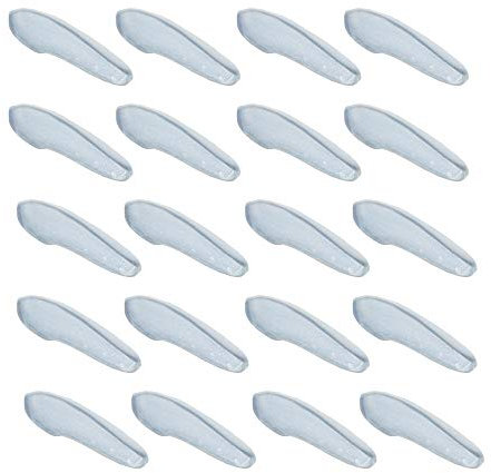 Acxico 20Pcs Blade Knife Tip Protector Cover Plastic Accessories Knife Tip Edge and Point Anti-Scratch Protection