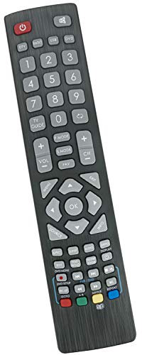 ALLIMITY SHWRMC0103 Télécommande Remplacer pour Sharp Aquos 3D TV LC-40CFE4040E LC-43CFE4140E LC-24DHF4011ES LC-24DHF4011K LC-48CFE4042E LC-22DFF4011ES LC-24CHE4000E LC-24CHE4012ES
