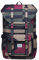 KAUKKO Rucksack Damen Herren Schön und Durchdacht Daypack mit Laptopfach für 14 Zoll Notebook für Schule, Uni, 21L, Tarnung-EP5-21