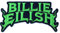 Billie Eilish Patch Flame Grün Nue offiziell 9x5cm Taille unique