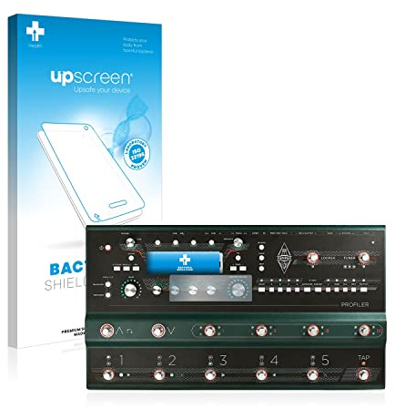 upscreen Schutzfolie für Kemper Profiler Stage | Antibakterieller Displayschutz Made in Germany Transparente Folie HD-Klar