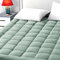 EASELAND Matratzenauflage, Matratzentopper, Unterbett in voller Größe, gesteppt, Matratzenschoner, 20,3–53,3 cm, tiefe Tasche, kühlende Matratzenauflage (137 x 190 cm, blasses Aqua)