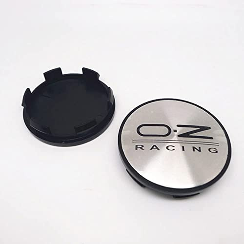 DEZARO 4 Stück Nabendeckel Radnabendeckel für OZ Racing 59mm 65mm Wasserdicht Staubdicht Dekoration Zubehör,B-59mm