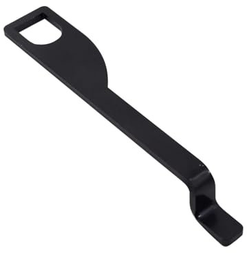 Compatible with VW T4 T5 T6 Tailgate and Barn Door Standoff Holder Fresh Air Vent Lock Extension Hook Car Accessories Tailgate Holder Bracket (Black 20cm)