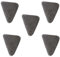 BESCH Pack 5 Trapeador Paños de Repuesto - Trapeador Triangular Retráctil Ajustable Extensible de Secado Rápido | Fregona Reutilizable y Lavable con Función Exprimido Automático