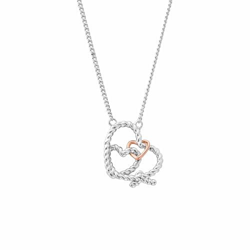 Clogau Forever Yours Sterling Silver Bound Necklace Standard
