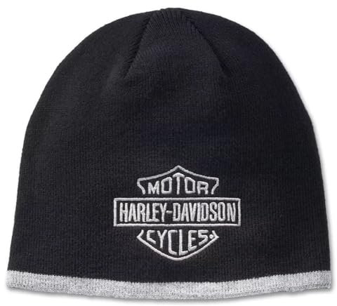 Harley-Davidson Bonnet Bar&Shield Noir, Noir , taille unique