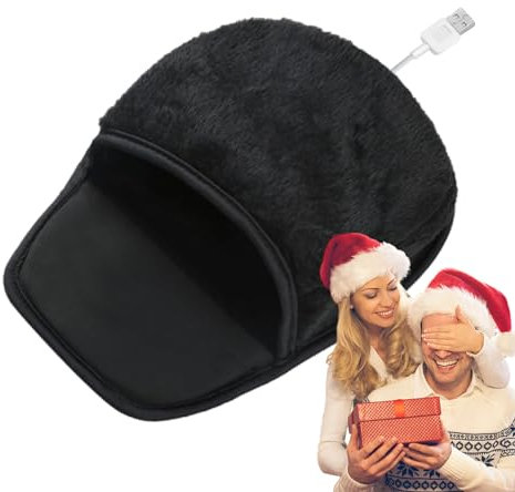 Holdes Heated Mouse Pad, Hand Warmer Mouse Pad | USB Electric Hand Warmer | Desk Mouse Pad, Winter Hand Warmer Mouse Pad for Women and Men