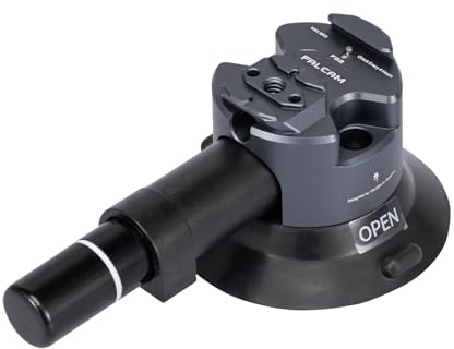 FALCAM F22 Quick Release 3 Inch Suction Cup Mount For Action Camera