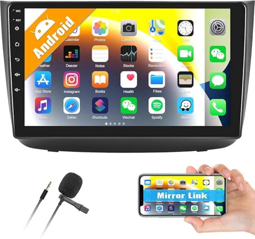 CAMECHO Android 13 Radio Coche para Mercedes-Benz Viano 2004-2011/ Vito 2010-2015 con GPS Bluetooth,Radio 2 DIN con Pantalla de 10 Pulgadas,FM RDS MirrorLink y USB