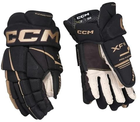 CCM Tacks XF80 Handschuhe Senior, Größe:13 Zoll, Farbe:schwarz/rot/weiß