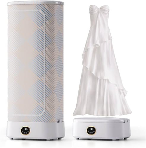 Sécheuse à vapeur 1000 W, avec télécommande, machine à repasser automatique, défroisseur et sèche-linge pliables, sèche-linge, défroisseur vertical, élimine rapidement les plis
