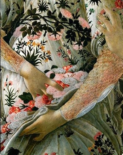 ZHAOSHAN Sandro Botticelli Kunstdruck auf Leinwand, 58 x 90 cm, ohne Rahmen, Frühling