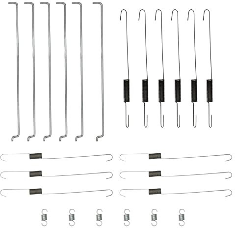 YGQ GX160 Spiraldruckfedern für Rasenmäher Drosselfeder Rückholgestänge Kit Vergaser Gestänge Drehzahlregelung für Honda & Clone GX200 Predator 212 224 Coleman Ct200u Bt200x