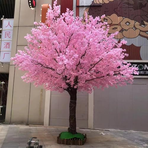 vhdurike Künstliche Bäume, Simulation eines Pfirsichblütenbaums, künstliche Kirschblütenbäume, rosa künstliche Sakura-Blume, für die Dekoration von Hochzeitszentren,1.8x1.5m