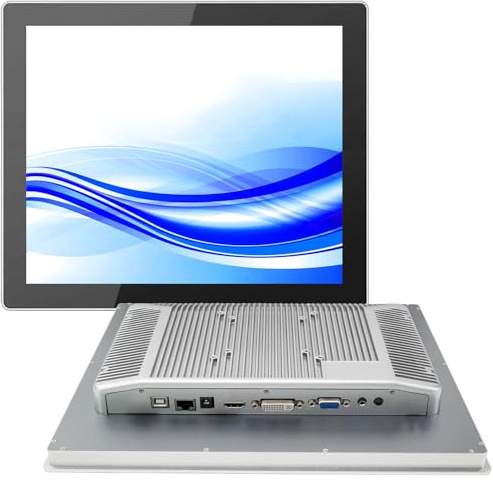 GreenTouch Monitor LCD 19 Pulgadas con Marco Abierto, Resistente Carcasa metálica y Panel Frontal IP65, Pantalla táctil de Grado Industrial (1280 x 1024)