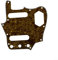 FD JA Style 10 Loch Gitarre Pickguard für Jaguar E-Gitarren, Schlagplatte (Golden Pearl)