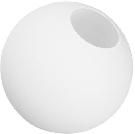DOITOOL Milchglas-lampenschirm Ersatz Für Runde Glaskugel Glasabdeckung Für Pendelleuchte Wandleuchte Kronleuchter Tischlampe Stehlampe Inselleuchte Deckenleuchte Kugellampenschirm