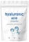Hyaluronic Acid Powder | 120g Hyaluron Pulver für Gesicht | Hyaluronsäure Pulver Macht die Haut Weich und Elastisch | Wasserlösliches Feuchtigkeitsspendend Hyaluron Serums Maske für Alle Hauttypen