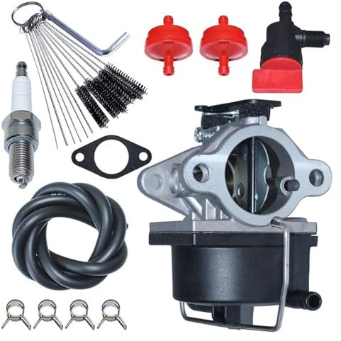 Carburateur Moteur pour Tecumseh 13HP 13.5HP 14HP 15HP Tracteur OHV110 OHV115 OHV120 OHV135 Tondeuse À Gazon MTD Yard Moteur Carburateur Kit 640065 640065A