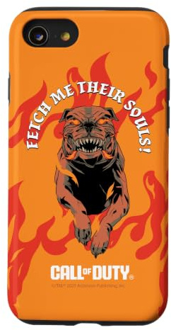 Hülle für iPhone SE (2020) / 7/8 Call of Duty Fetch Me Their Souls Hellhound Video Game