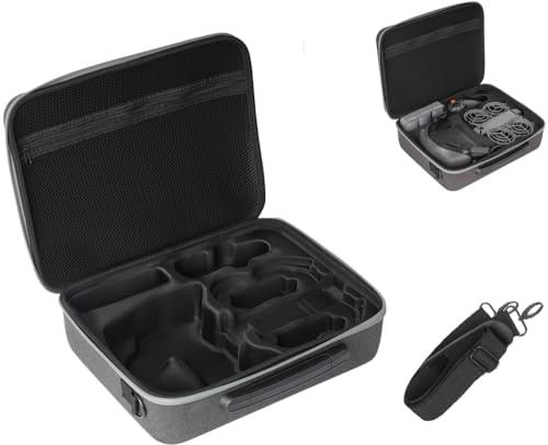 LHPHEIX Travel Bag for DJI Neo 2 Motion Fly More Combo, Large Capacity Drone Storage Case for DJI Neo 2,Goggles N3, Spare Batteries × 6Pcs, Charger Hub and More Accessories