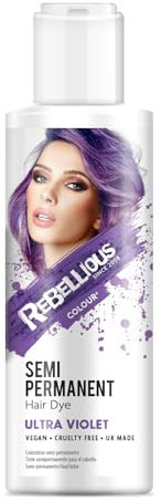 PaintGlow Semi-permanente Haarfarbe, Ultraviolett, 70 ml