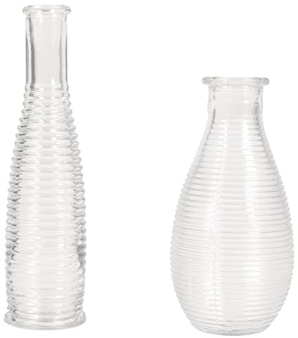 Rayher 46054000 Set Rillen-Vasen, 14+18cm, (110ml+220ml), Box 2Stück