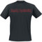Iron Maiden Revised Logo Männer T-Shirt schwarz XL 100% Baumwolle Band-Merch, Bands