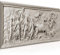 Runa Art Tableau Decoration Murale Antique Bas-Relief Rome 1 Partie Moderne Toile non tissée Salon Salle Beige 025612a
