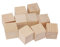Daily Mall Holzwürfel 50mm Würfel Holz Basteln Holzquadrat Blöcke Holzspielzeug - 12 Stück, 40mm