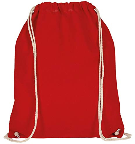 MyShirt 10er Pack Baumwoll Turnbeutel 38 x 46cm unbedruckt mit Kordelzug - 19 Farben - Jutebeutel Oeko-TEX® geprüft Gym Sack zum bemalen