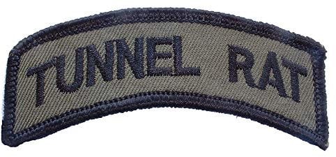 Aufnäher / Patch, Motiv: USA, Militär, Ratten, Vietnam