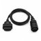 Goliton OBD2-Diagnosekabel 10-poliger Ersatz für BMW ICOM D-Modul OBD-Kabel 10-polig Kompatibel mit BMW Motorrädern Diagnosekabel-Tools