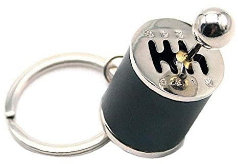 Zonster Autoteil Modell Getriebe Schalthebel Schlüsselanhänger Schlüsselanhänger Ring