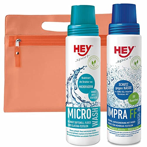 Hey Sport Softshell Doppelpack Waschen + Imprägnieren