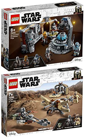 Lego 2er Set: 75299 Ärger auf Tatooine & 75319 Die mandalorianische Schmiede der Waffenschmiedin