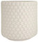 Nordring Retro Übertopf Vintage Pflanztopf für Zimmerplanzen Blumentopf Dotty L (15,5 cm ø), weiß, Keramik
