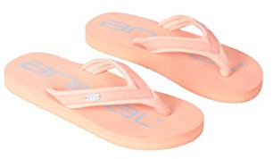 Animal Swish Kids Flip-Flops - Slip-on & Lightweight Footwear with Soft Padded Straps for Boys & Girls - Best for Spring Summer, Beach & Outdoors Coral 10