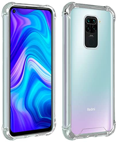 Max Power Digital Funda para móvil Xiaomi Redmi Note 9 Carcasa Premium de Silicona Transparente con Esquinas Reforzadas (Xiaomi Redmi Note 9, Transparente)