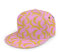 Oaieltj Unisex Baseballkappe Erwachsene Teens Verstellbare Snapback Flache Krempe Baseball Cap Cool Hip Hop Hat, Fruits Banana Party, One size