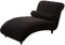 WWYL Chaiselongue Schonbezüge, Bezug für relaxliege Wohnzimmer chaiselongue bezug husse relaxliege bezug für Wohnzimmer liegesessel (Schwarz)