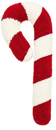 Kaxenig Weihnachts Süßigkeitenkissen, Bonbon-Wurfkissen, Weihnachts-Bonbon-Lutscher-Kissen, Rote Und Weiße Weihnachtskissen, Heimdekoration Für Bank, Bett, Stuhl, Schlafzimmer, Sofa