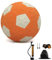 HOUSN Fussball Curve Ball,Kurvenfußball,20cm Gummi Swerve Fußball, Curve Swerve Soccer Ball,Robuster Gebogener Curveball Kurvenfußball,Fußballtraining Spaß Football Toy,2