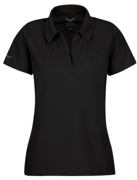 TRIGEMA Poloshirt ohne Knopfleiste