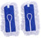 KOMBIUDA 2St Push-Mopp-Tuch baumwollfaden cleaning cloth reinigungstuch window cleaning bebe reinigungstücher Wischtuch ersetzen Reinigungswerkzeug Mikrofasermopp Wischmop Wischzubehör
